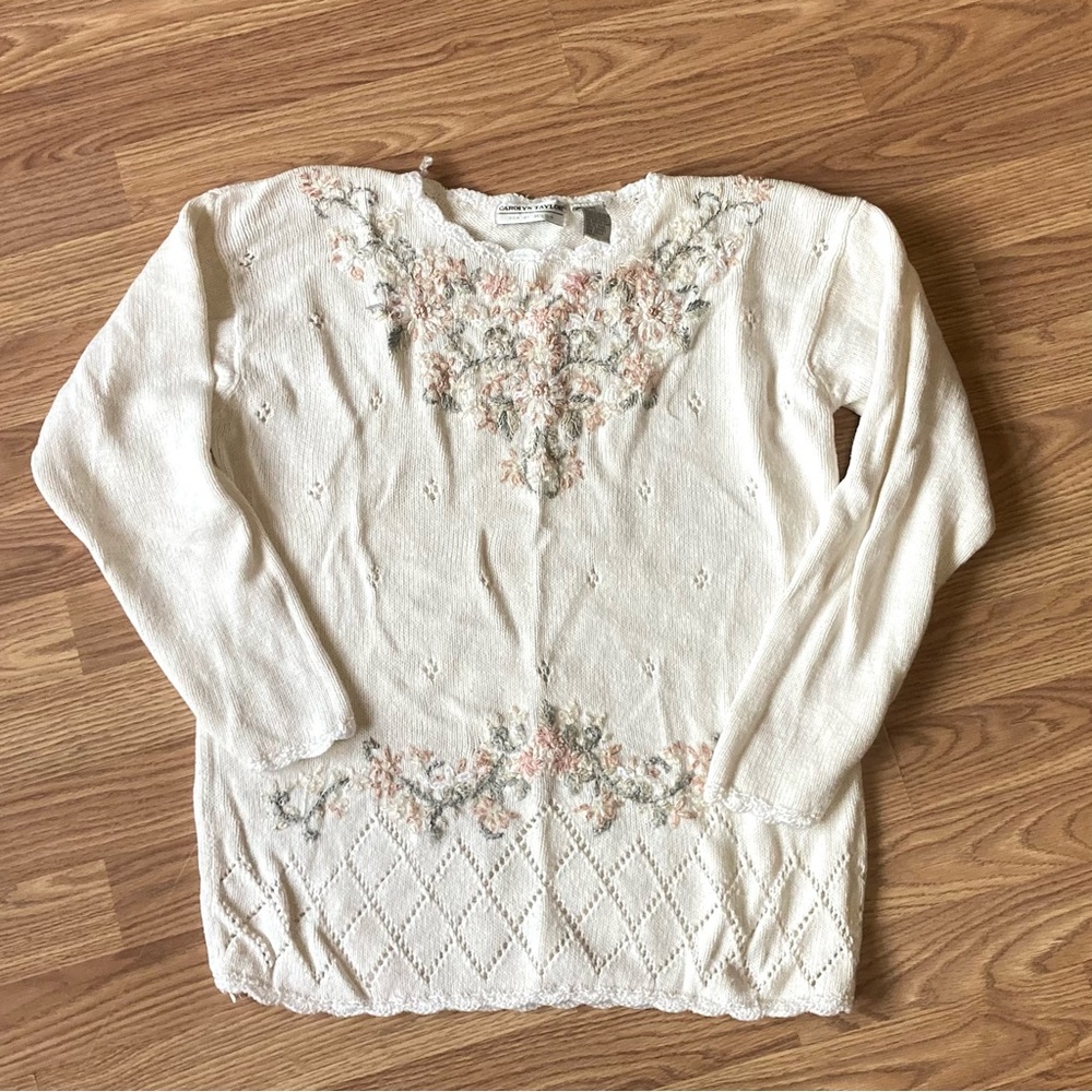 Vintage Embroidered Sweater